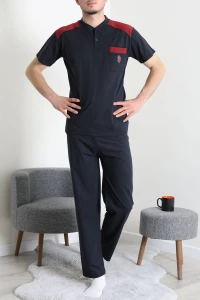 Süprem Erkek Cepli Pijama Takımı Lacibordo - 71767.1838.