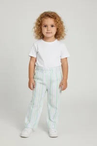 3-8 yaş Bürümcük Çocuk Pantolon Mint - 53533.1981.