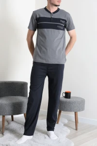 Süprem Erkek Pijama Takımı Koyufüme - 20833.1838.