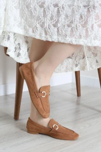 Tokalı Loafer Babet Taba - 44094.264.