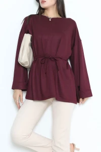 Kristal Kemerli Tunik Mürdüm - 53554.253.