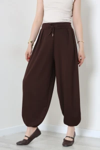 Modal Kumaş Şalvar Pantolon Kahve - 71761.2180.