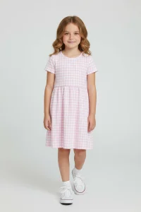 7-11 Yaş Kız Çocuk Elbise Pembe - 53585.1981.