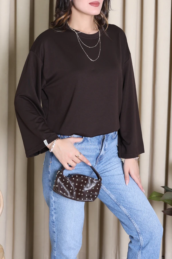 Modal Sweat Acıkahve - 52388.2181.