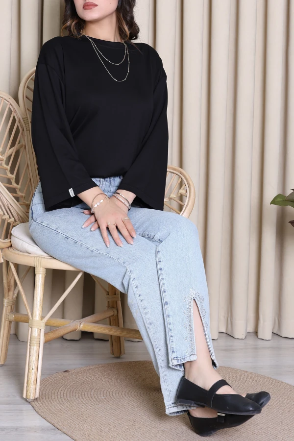 Modal Sweat Siyah - 52388.2181.