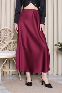 Zra Model Saten Etek Bordo - 52391.2181.