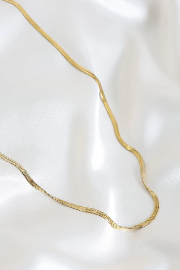 Çelik Kolye Gold - 33089.2063.