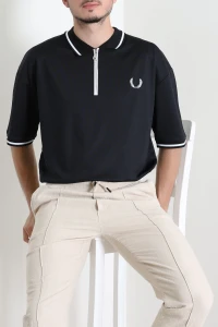 Premium Pike Polo Yaka Erkek Tişört Siyah - 71792.1567.