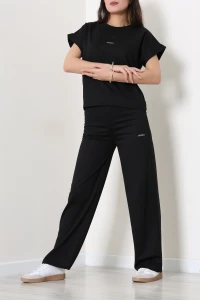 Yarasa Kol 2 İplik Wortex Takım Siyah - 80304.1878.