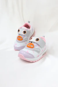 Işıklı Cırtlı Bebe Ayakkabı Beyazlila - 33178.264.