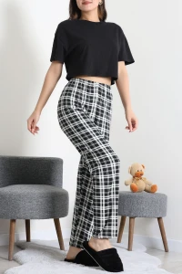 Milan Pijama Altı Siyahbeyaz - 53588.1929.