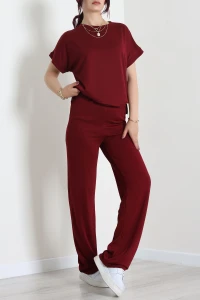 Bisiklet Yaka Pike Takım Bordo - 4265.1247.