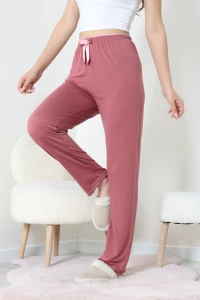 Viskon Pijama Altı Gül - 53719.2145.