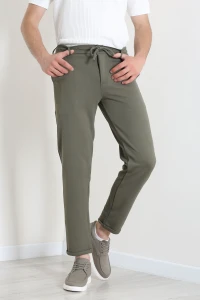 Diagonel Jogger Erkek Pantolon Haki - 70910.1937.