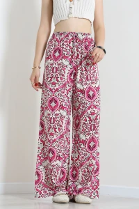 Viskon Pantolon Pembe - 53720.701.