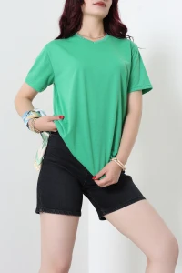 Bisiklet Yaka Wortex Tişört Benetton  - 61203.053.