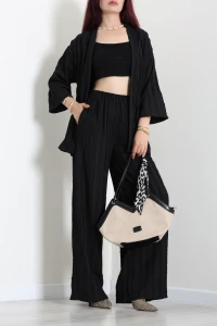 Kimono Takım Siyah - 42112.1247.