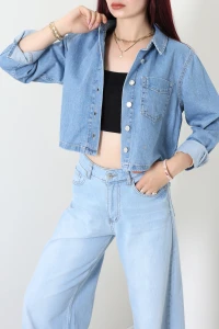 Cepli Kot Ceket Mavi - 32351.2214.
