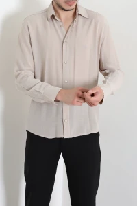 Dabıl Salaş Erkek Gömlek Taş - 71829.2131.