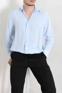 Dabıl Salaş Erkek Gömlek Buzmavi - 71829.2131.