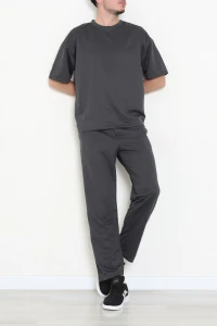 İki İplik Relaxed Baggy Erkek Takım Antrasit - 80273.1567.
