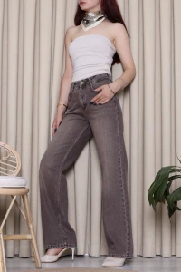 Straight Kesim Kot Pantolon Kahve - 52450.392.