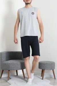 Süprem Şortlu Erkek Pijama Takımı Grilaci - 42983.1048.