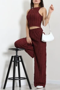 Crop Takım Bordo - 4210.1247.