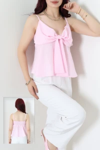 Askılı Bluz Pembe - 4275.1247.