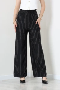 Beli Lastikli Zra Crep Pantolon Siyah - 53733.2023.