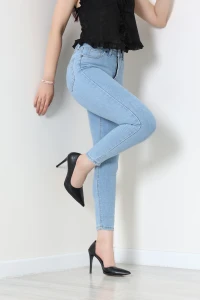 Dar Paça Kot Pantolon Buzmavi - 75318.2230.