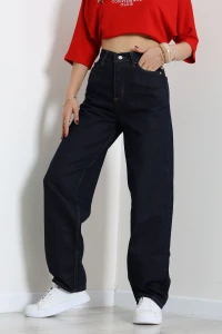 Baggy Kot Pantolon Koyulacivert - 31536.2088.