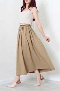 Kemerli Soft Etek Camel - 44159.2204.
