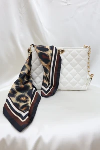 Desenli Fular Leoparkahve - 52273.1817.
