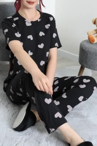 Süprem Pijama Takımı Siyah - 53889.1961.
