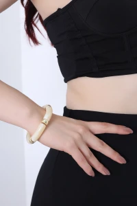 Mineli Vintage Gold Bilezik Krem - 33381.2063.