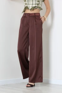 Saten Pantolon Kahve - 75384.2232.