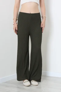 Bubble Beli Lastikli Pantolon Haki - 75277.1992.
