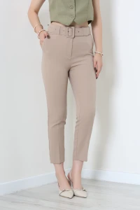 Kemerli Pantolon Vizon - 75393.2232.