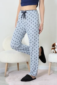 Viskon Pijama Altı Gri - 53891.2145.