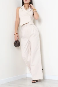 Gabardin Yelekli Takım Taş - 71341.1437.