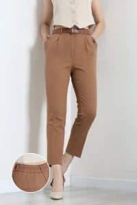 Kemerli Pantolon Kahve - 75387.2232.