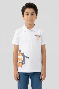 10-13 Yaş Erkek Çocuk Tişört Beyaz - 3260186.1576.