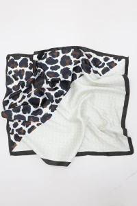 Desenli Fular Leoparbej - 52273.1817.