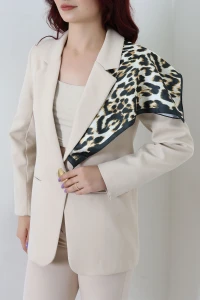 Desenli Fular Leopardesen - 52273.1817.