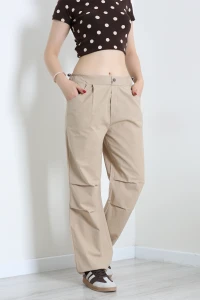 Bel Paça Stoperli Pantolon Taş - 54046.2239.