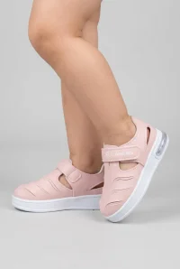 Işıklı Cırtlı Çocuk Sandalet Pudra - 33541.264.