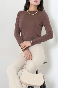 Bisiklet Yaka Body Kahve - 101079.1411.