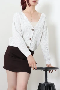 Triko Hırka Krem - 54059.2239.