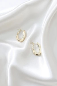 Oval Küpe Gold - 33409.2063.